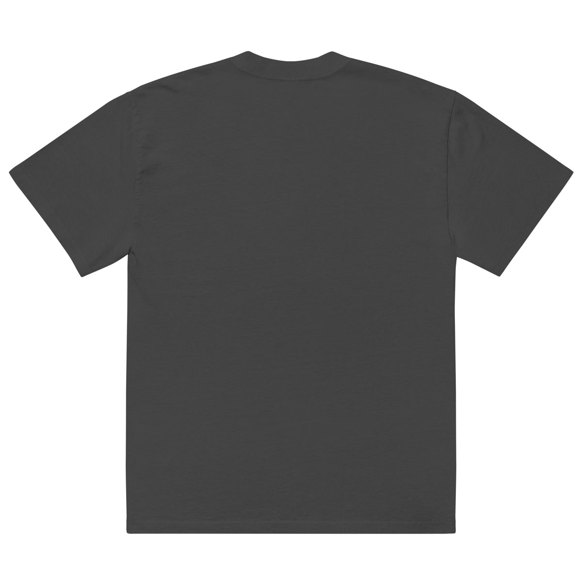 Oversized faded t-shirt — Faded Black