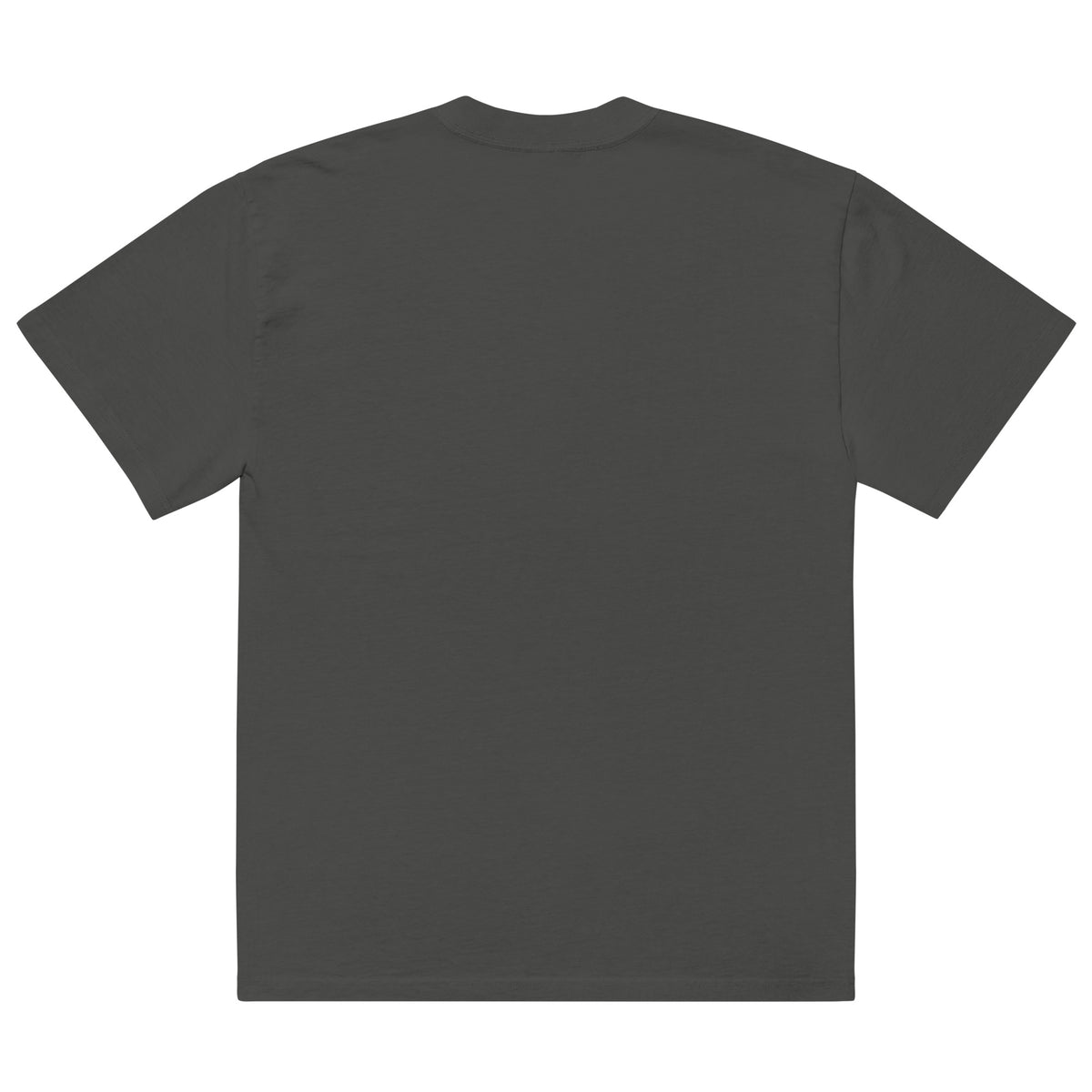 Oversized faded t-shirt — Faded Coal