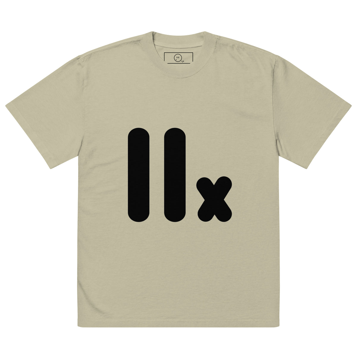 Oversized faded t-shirt — Faded Eucalyptus