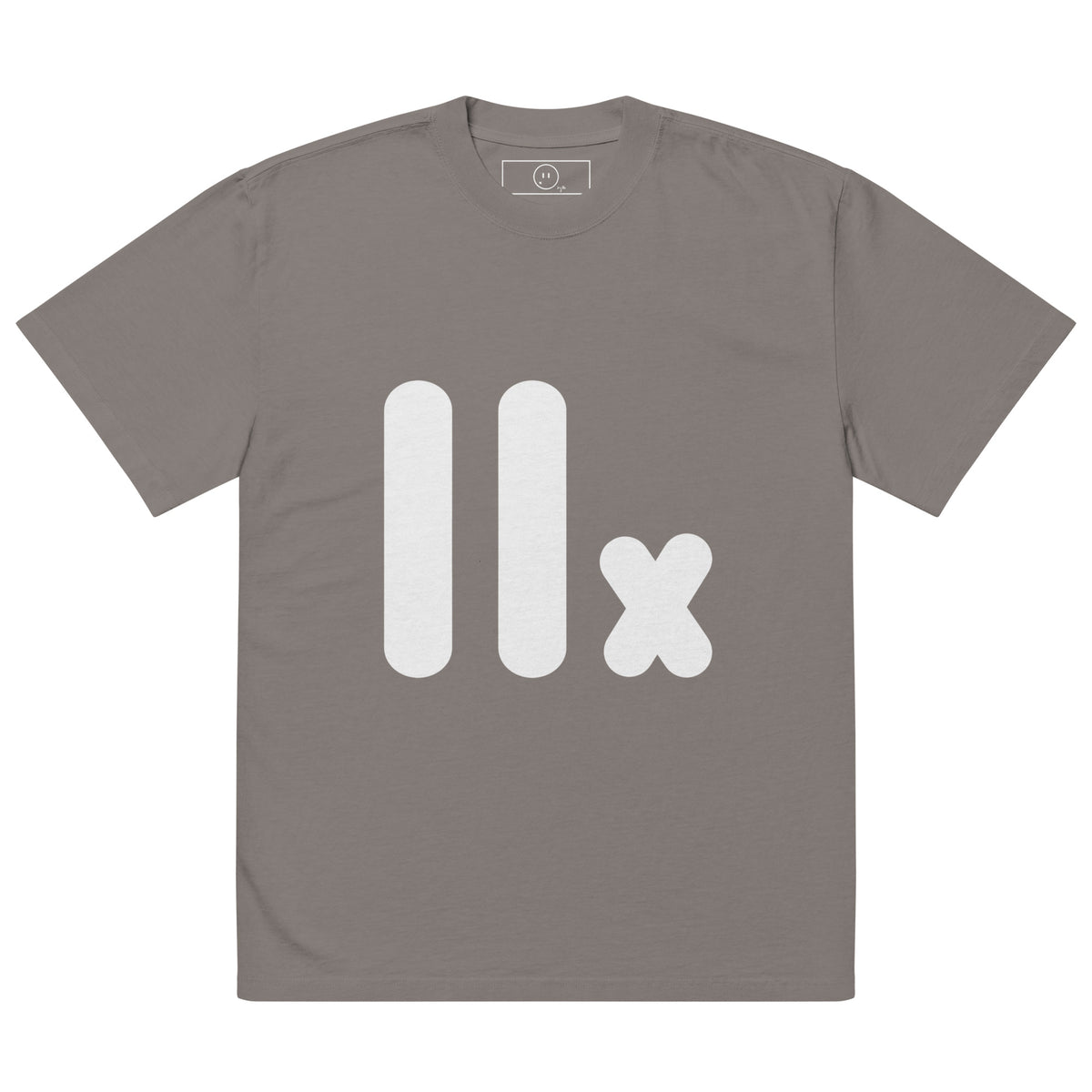 Oversized faded t-shirt — Faded Grey