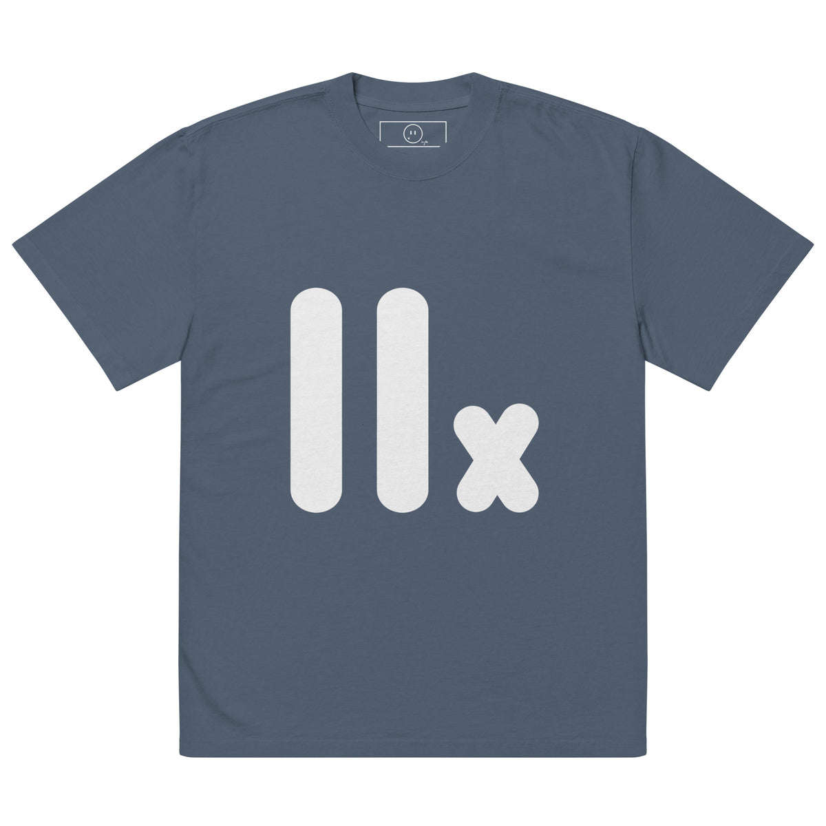Oversized faded t-shirt — Faded Indigo