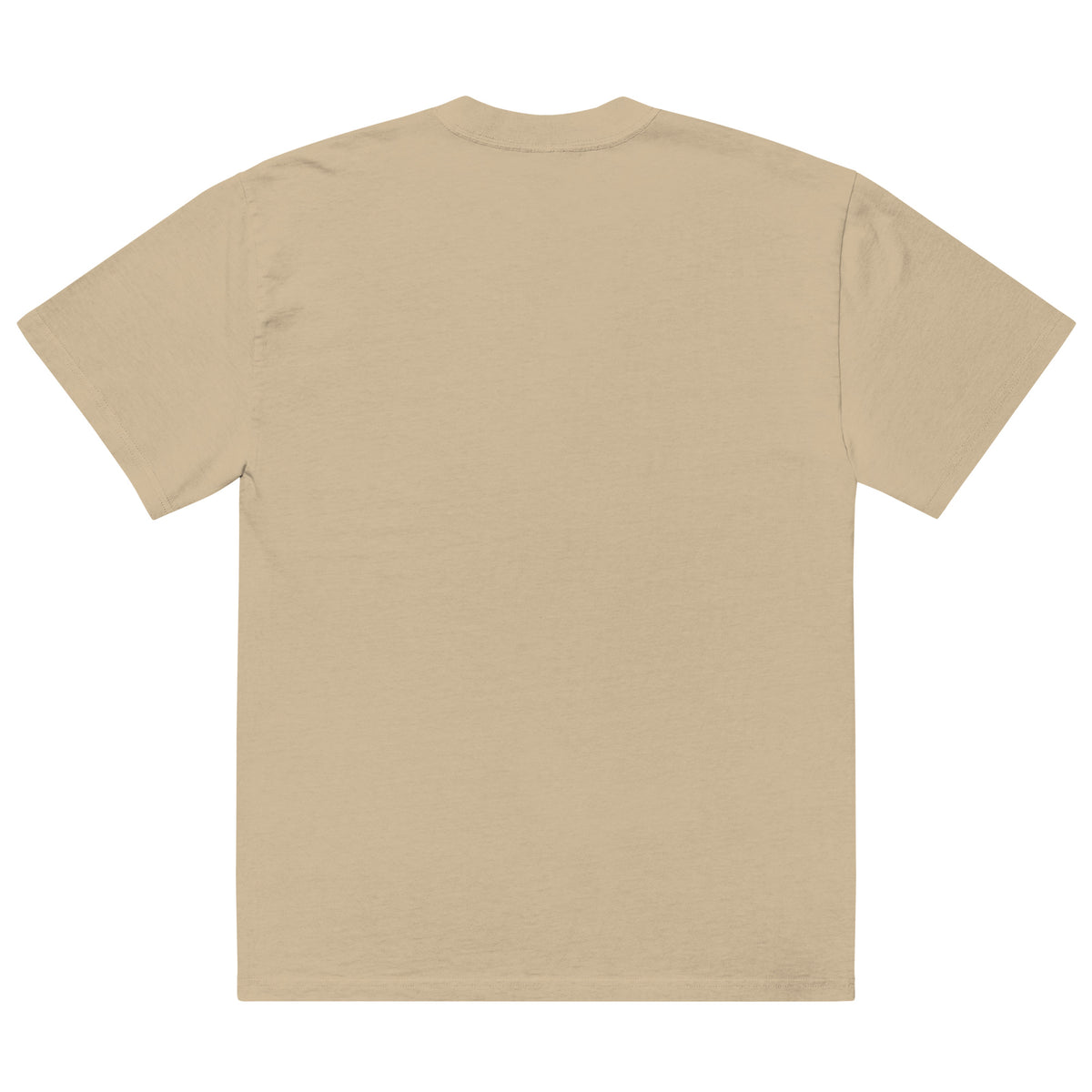 Oversized faded t-shirt — Faded Khaki