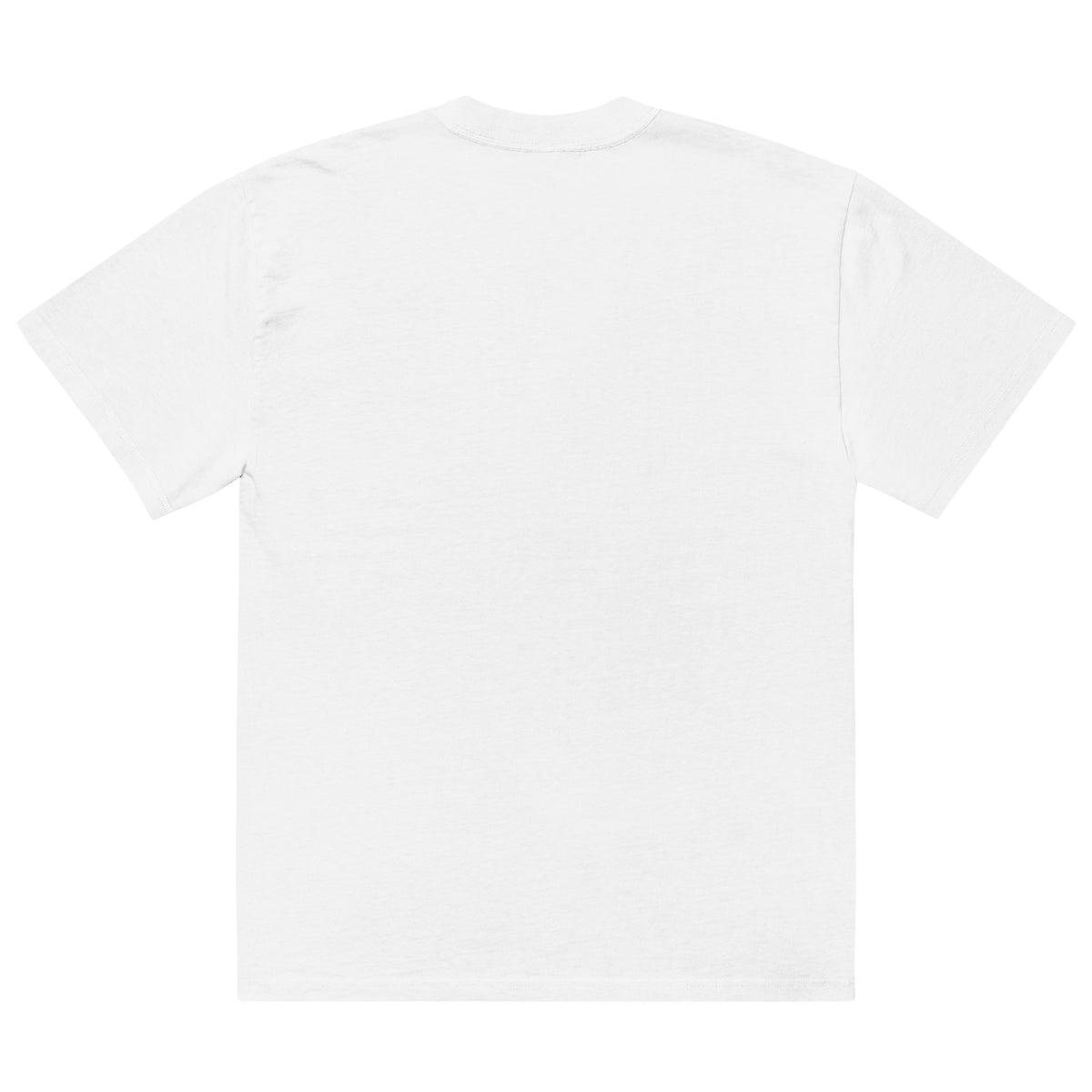 Oversized faded t-shirt — Faded White