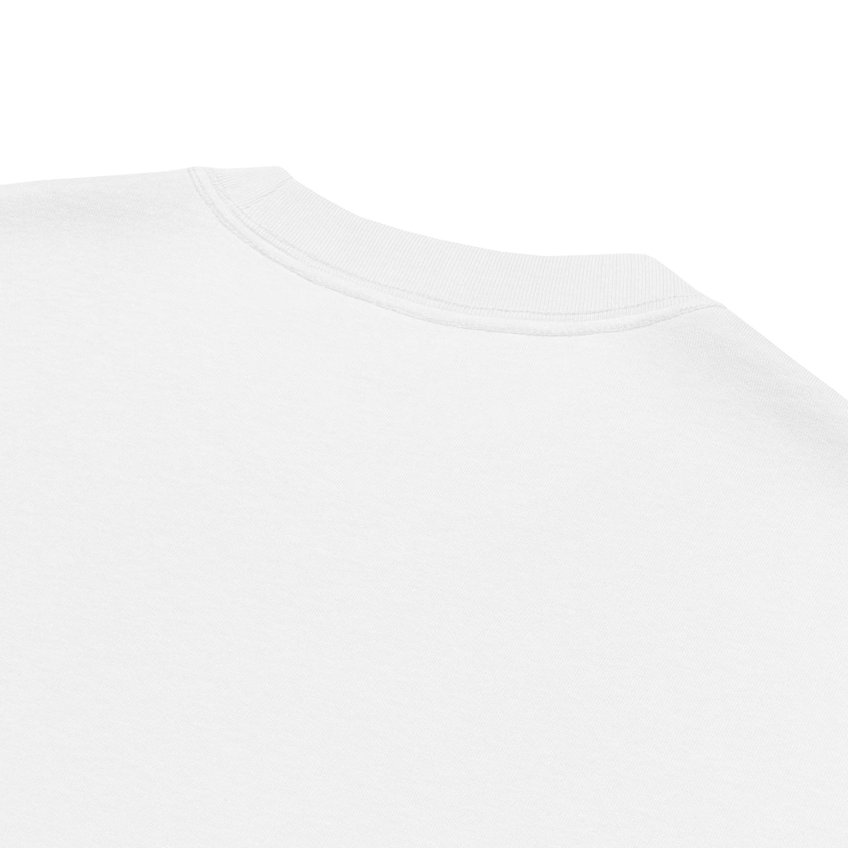 Oversized faded t-shirt — Faded White