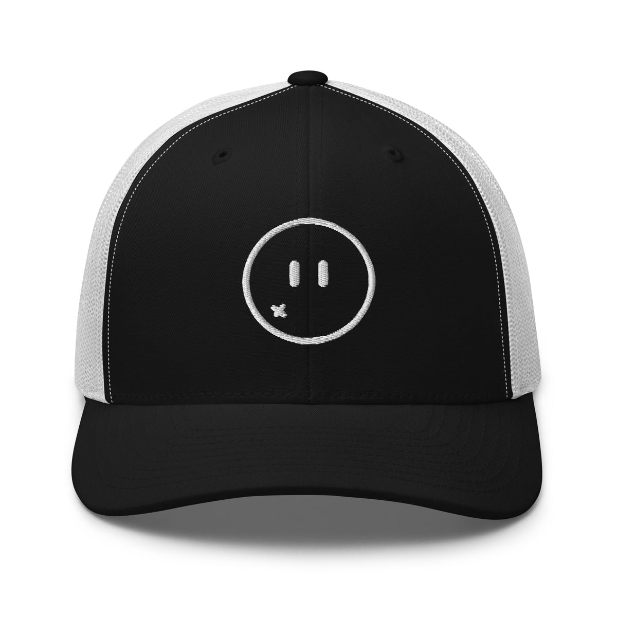 Casquette Trucker — Noir / Blanc