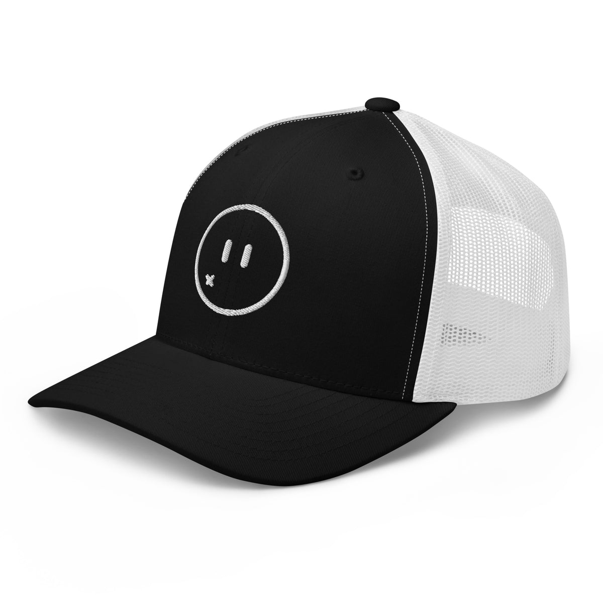 Casquette Trucker — Noir / Blanc