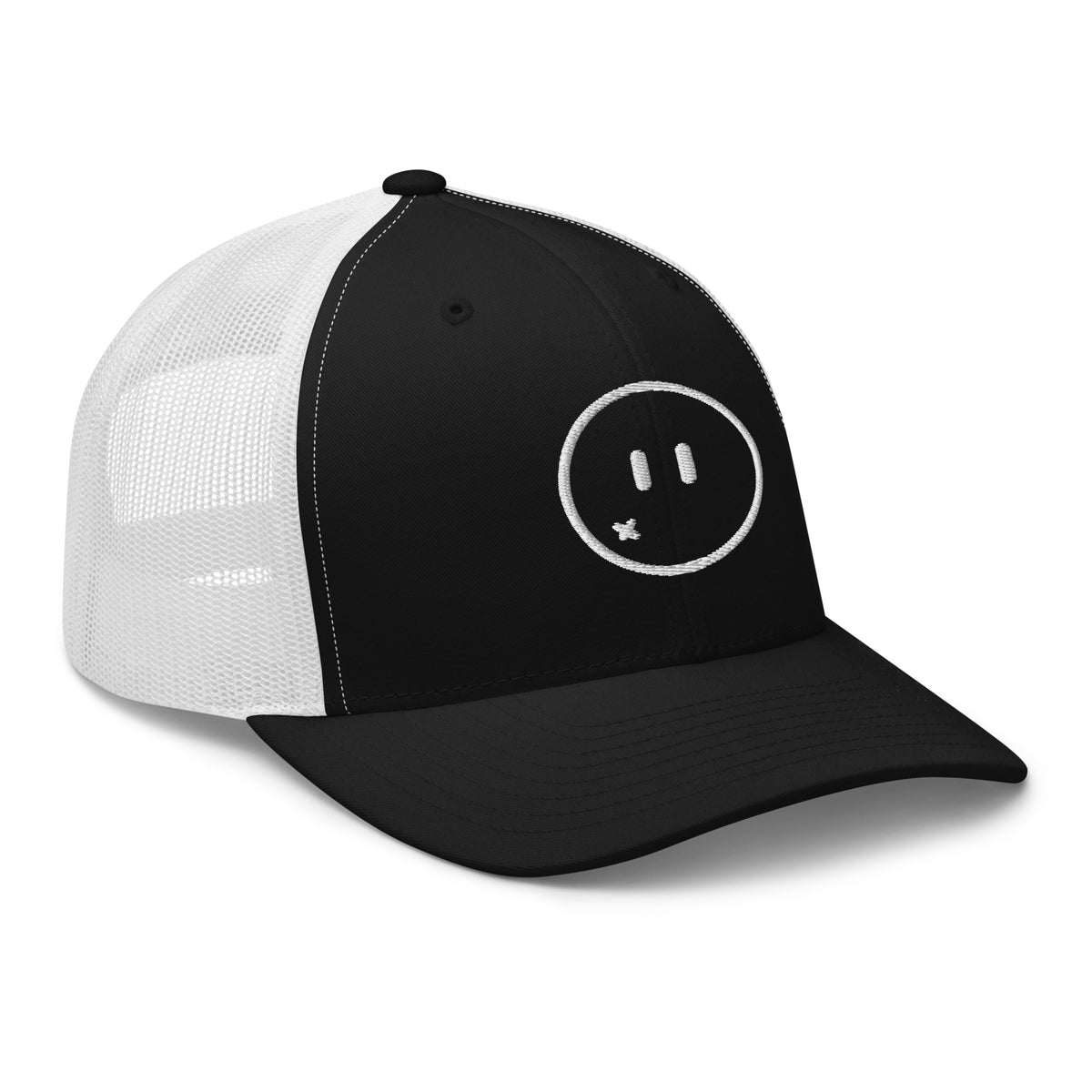 Casquette Trucker — Noir / Blanc