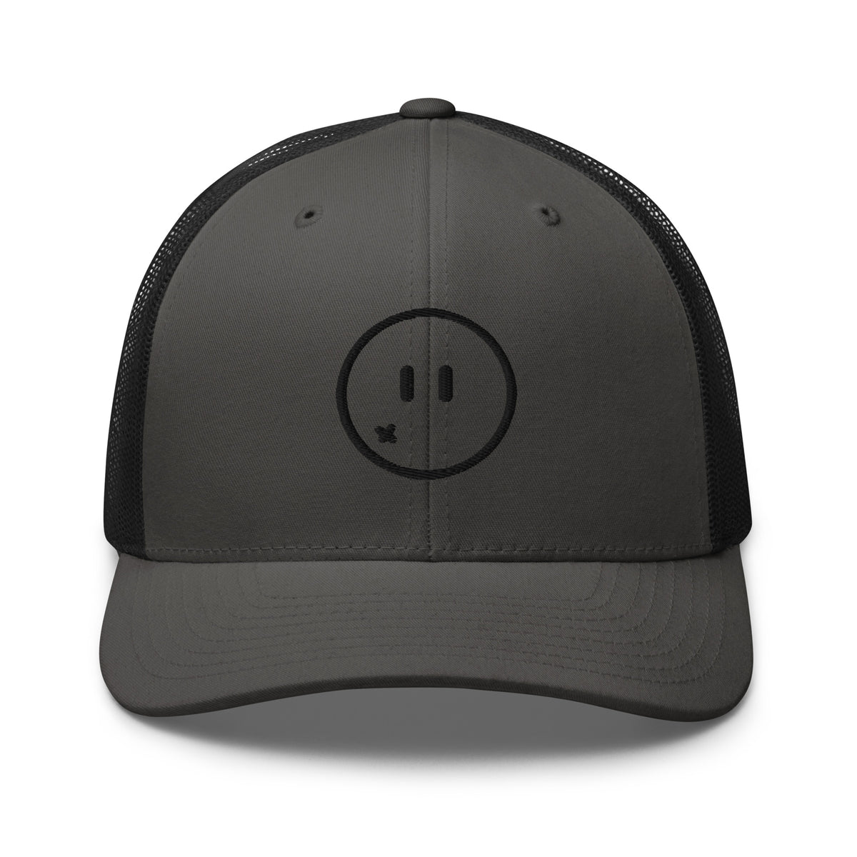 Casquette Trucker — Charcoal/ Black
