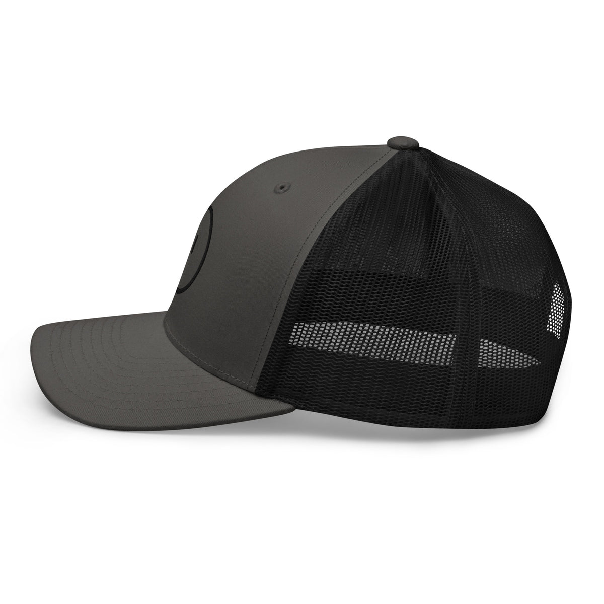 Casquette Trucker — Charcoal/ Black