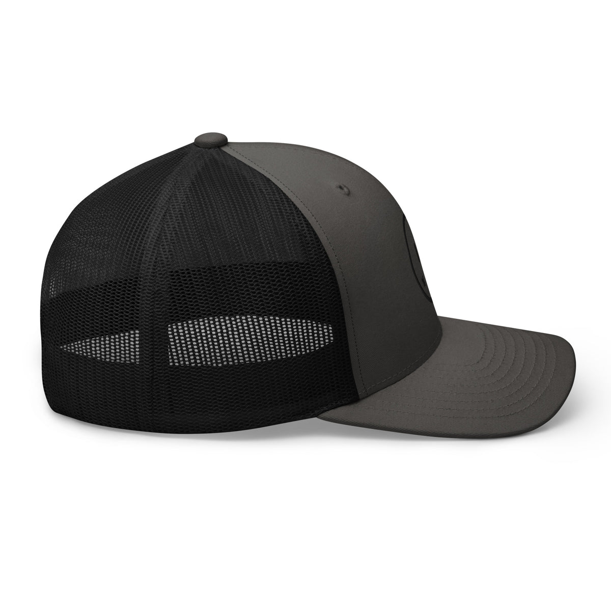Casquette Trucker — Charcoal/ Black