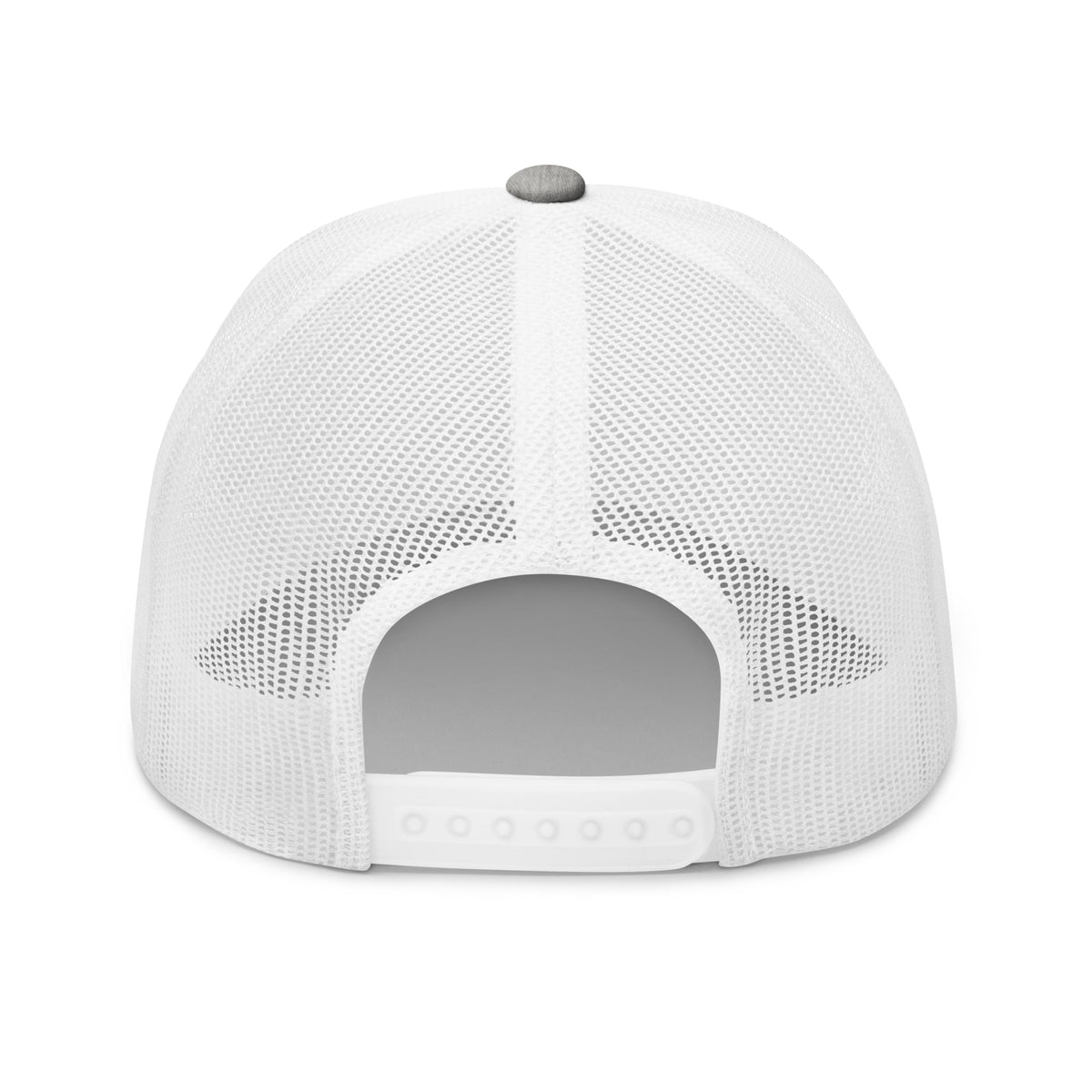 Casquette Trucker — Heather Grey/White