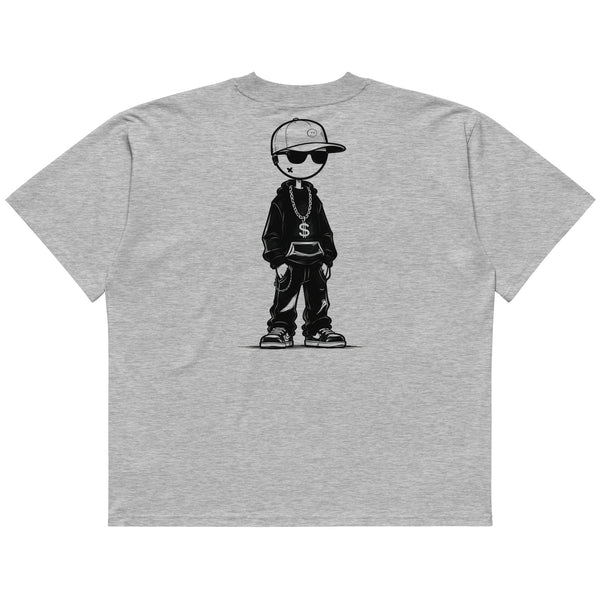 T-shirt col montant écologique unisexe