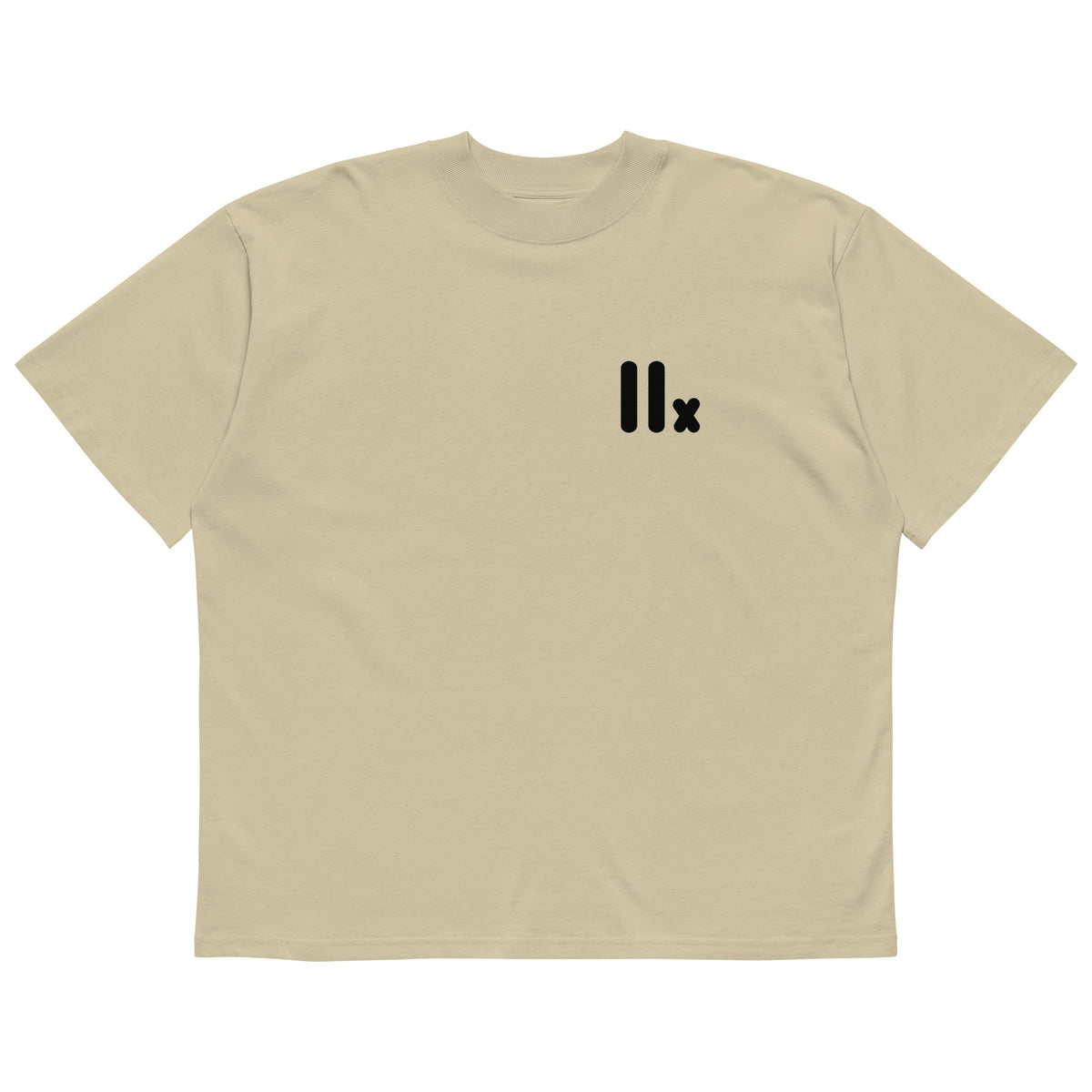 T-shirt col montant écologique unisexe — Pierre