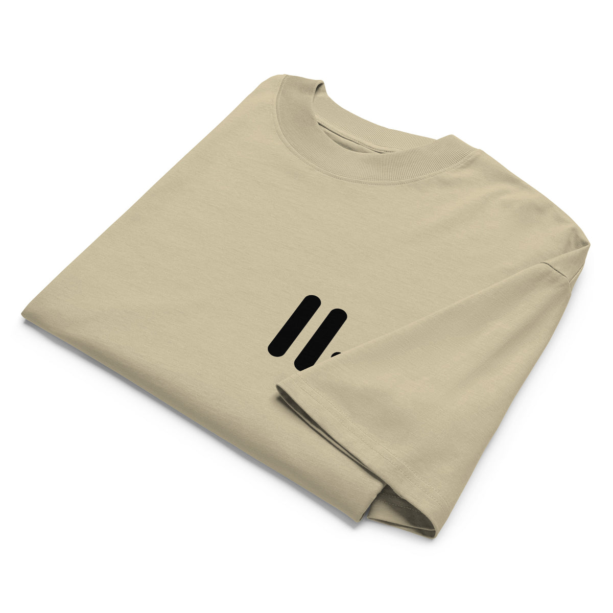 T-shirt col montant écologique unisexe — Pierre