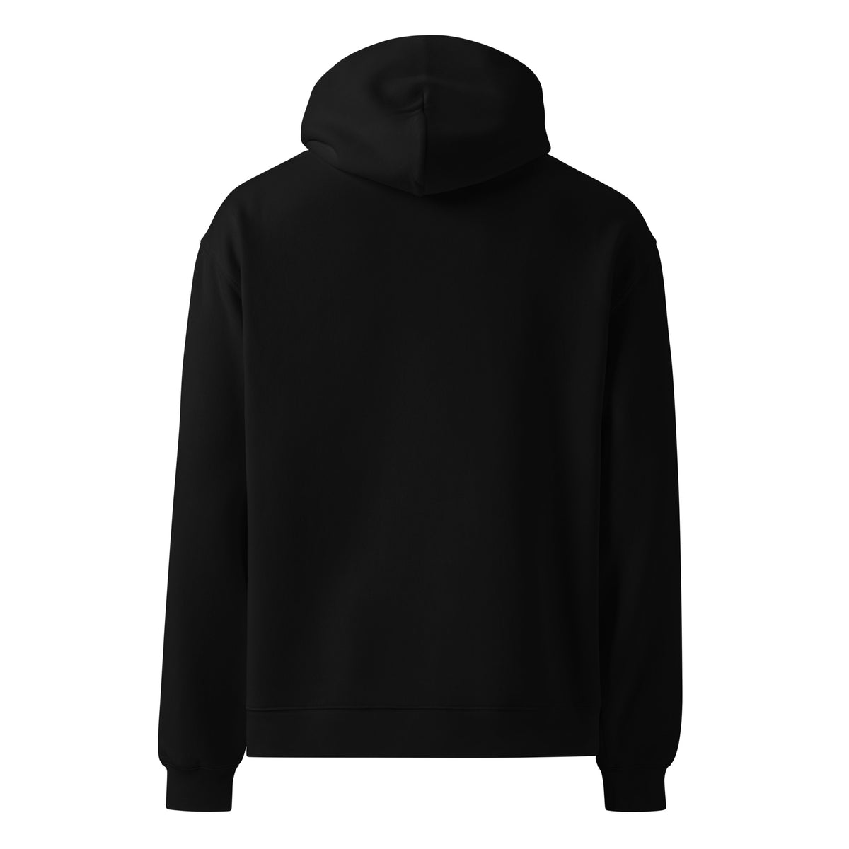 Sweat à capuche oversize unisexe — Noir