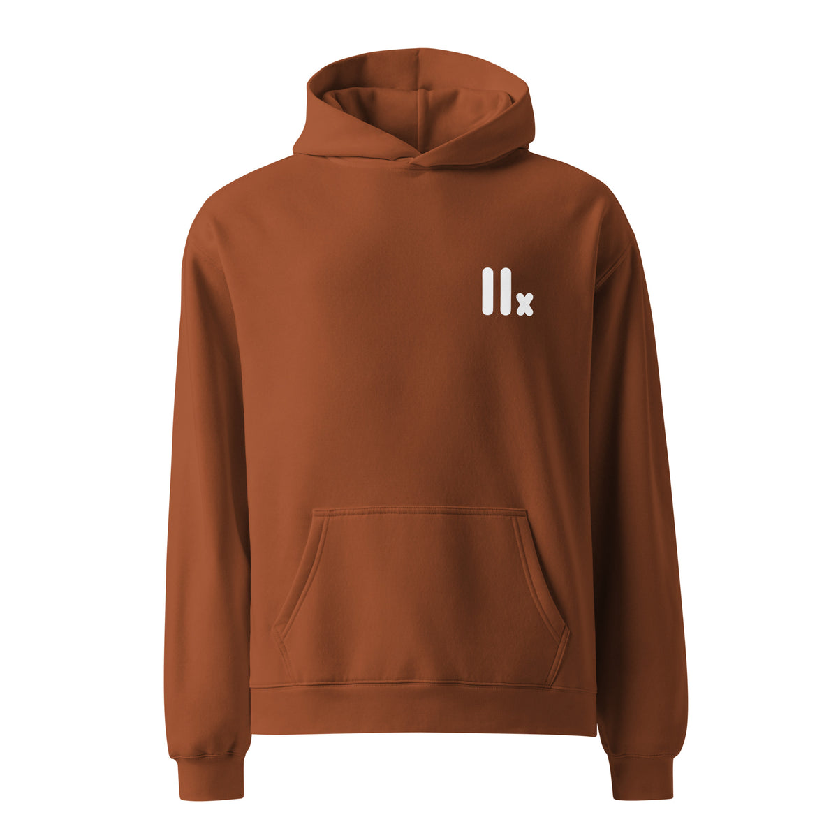 Sweat à capuche oversize unisexe — Clay