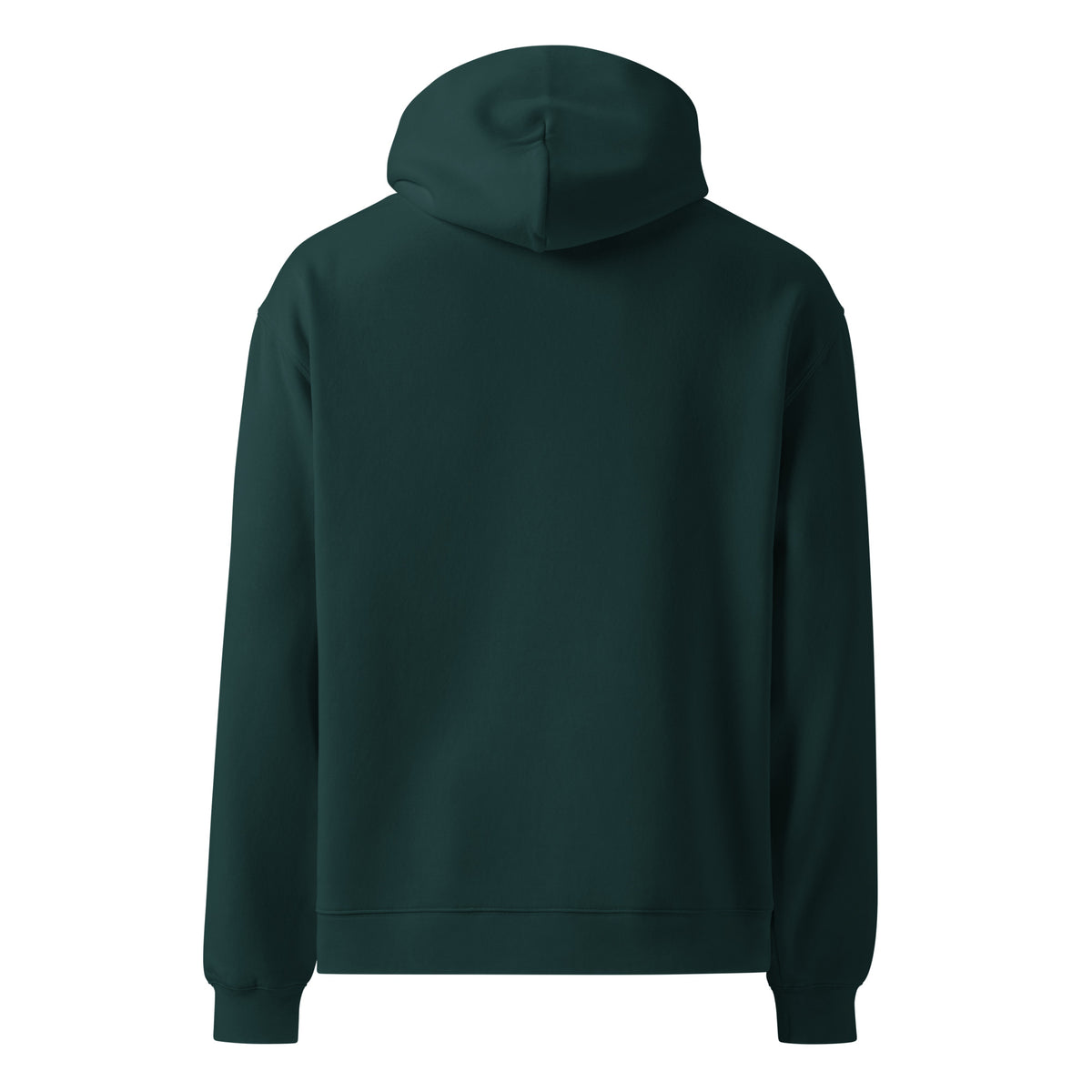 Sweat à capuche oversize unisexe — Pine Green
