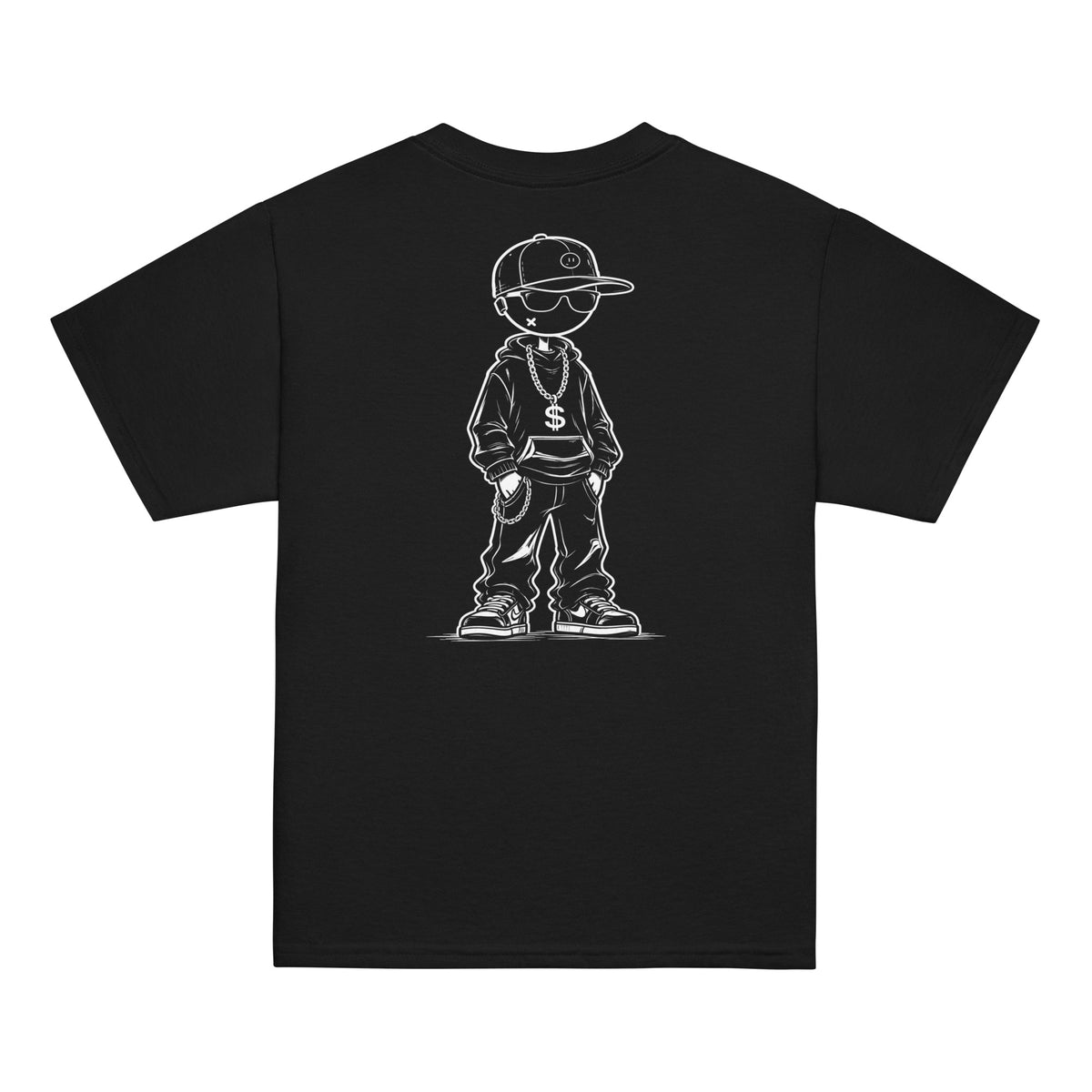 Youth classic tee Gangster — Black