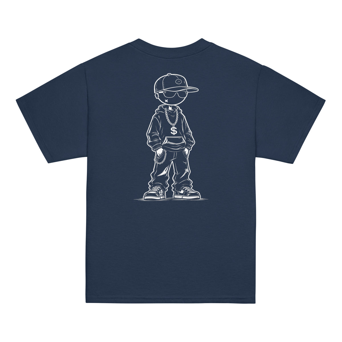 Youth classic tee Gangster — Navy