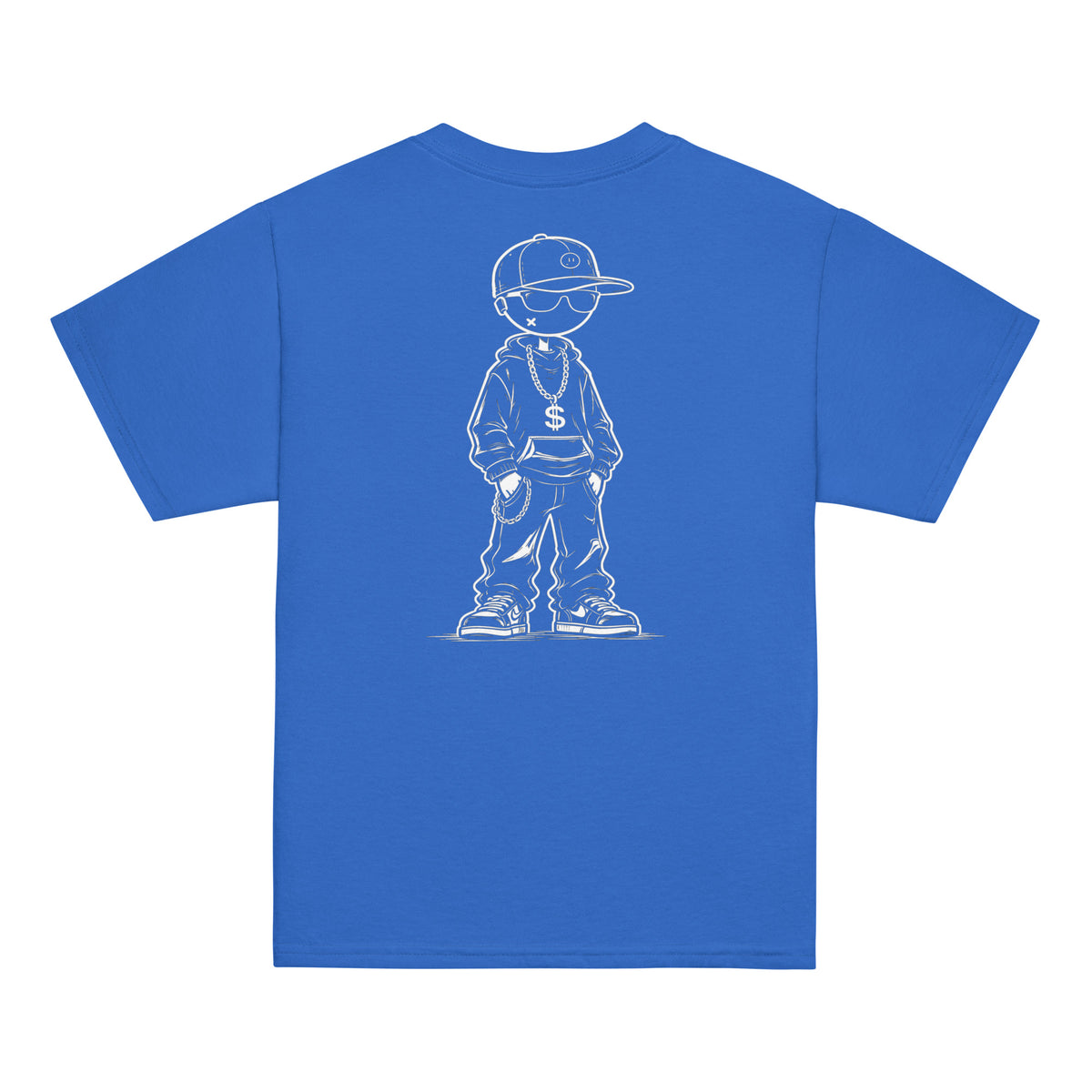 Youth classic tee Gangster — Royal