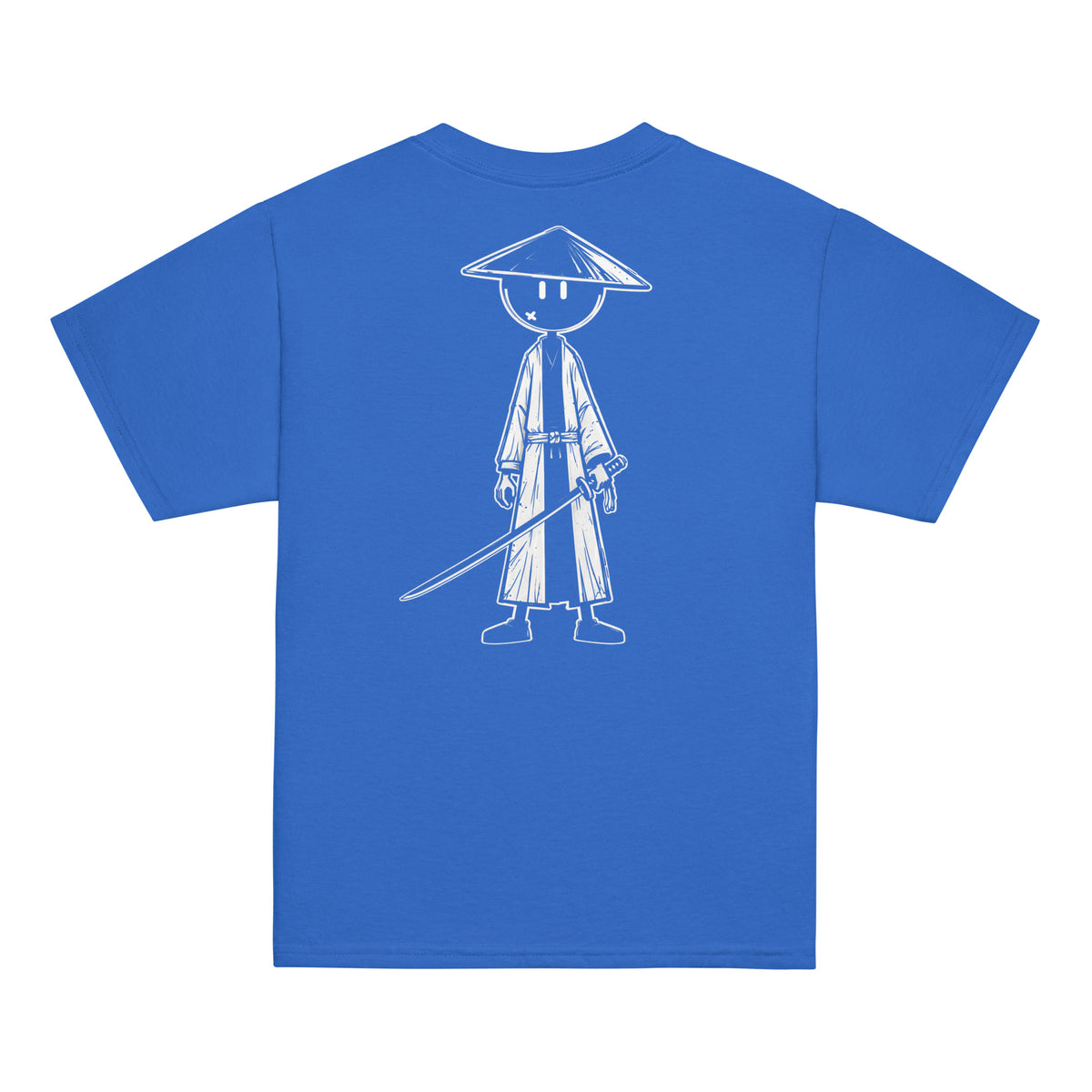 T-shirt classique Samouraï — Bleu Roi