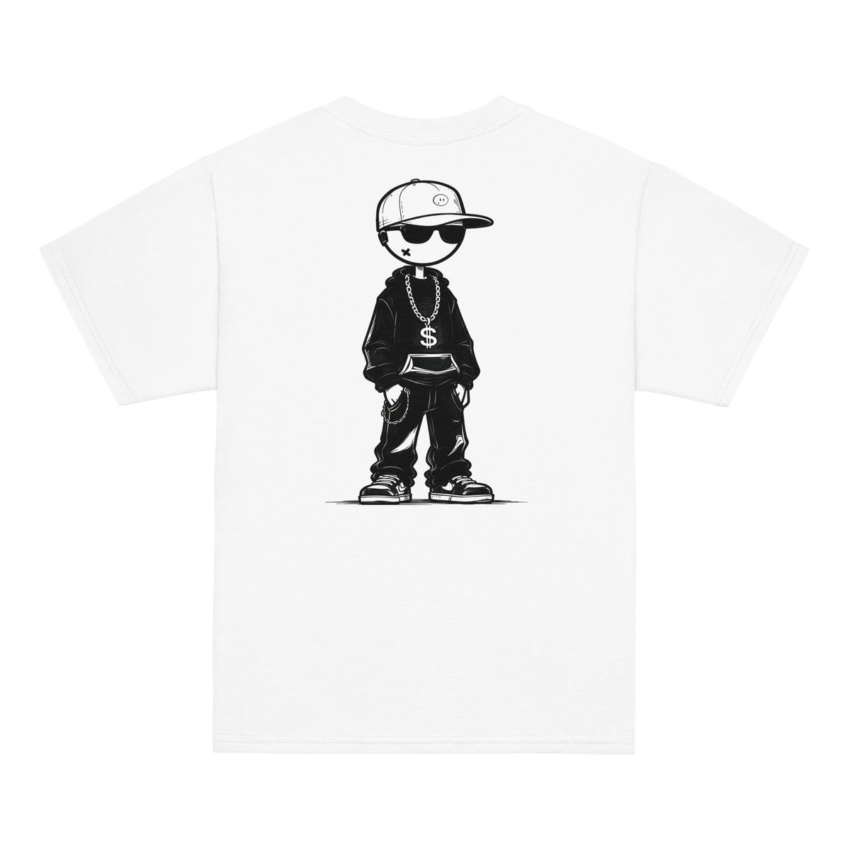 Youth classic tee Gangster — White