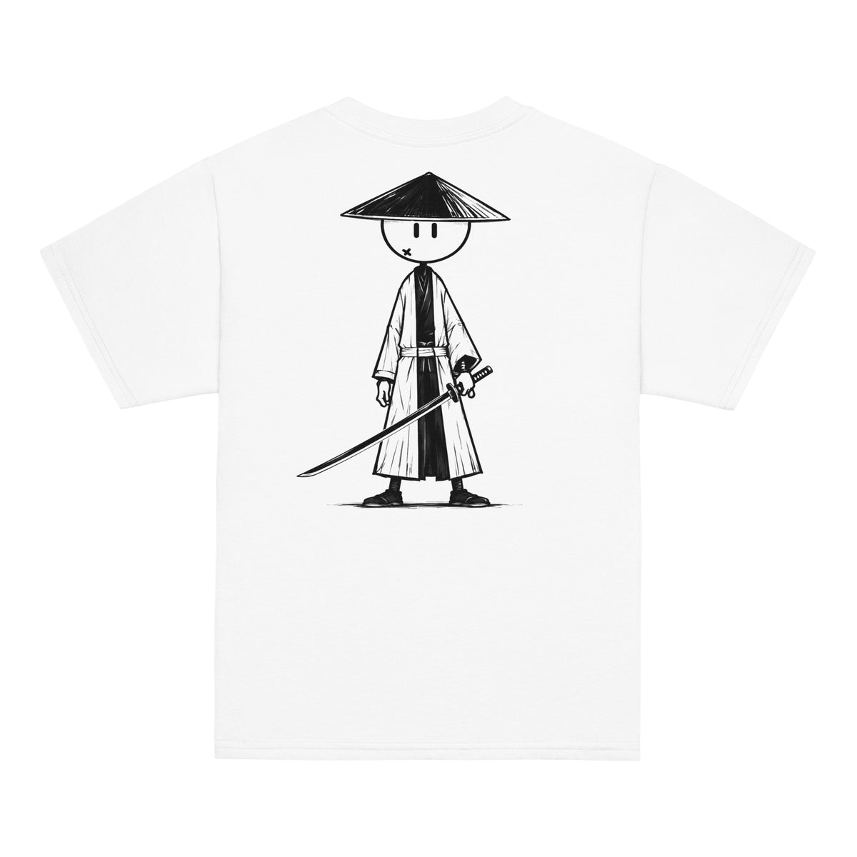 T-shirt classique Samouraï — Blanc