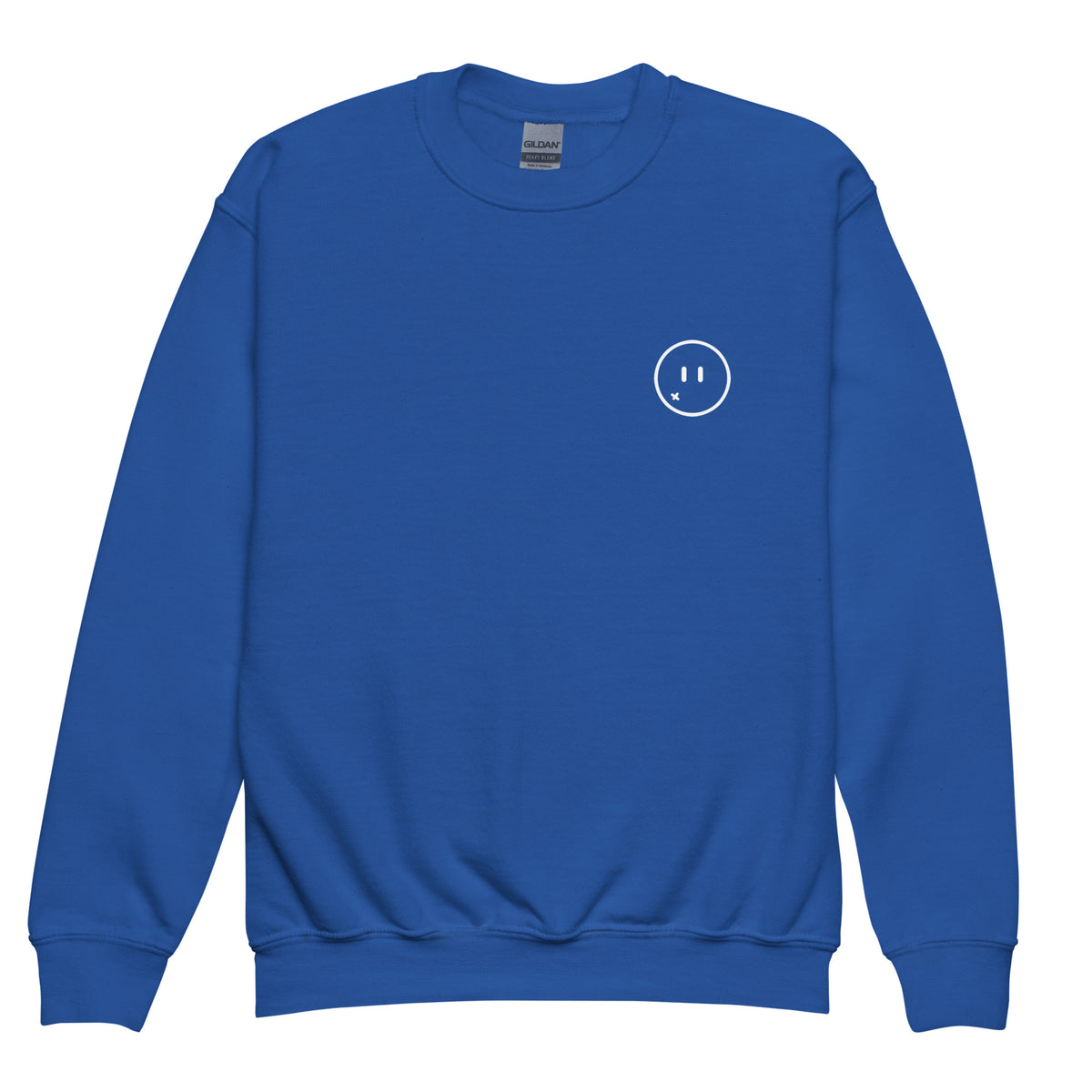 Youth crewneck sweatshirt Samouraï — Bleu Roi