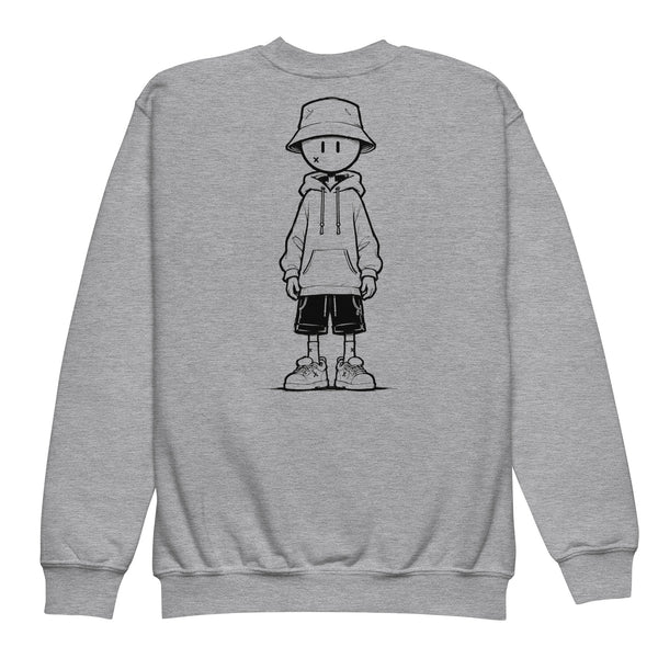 Youth crewneck sweatshirt Chill