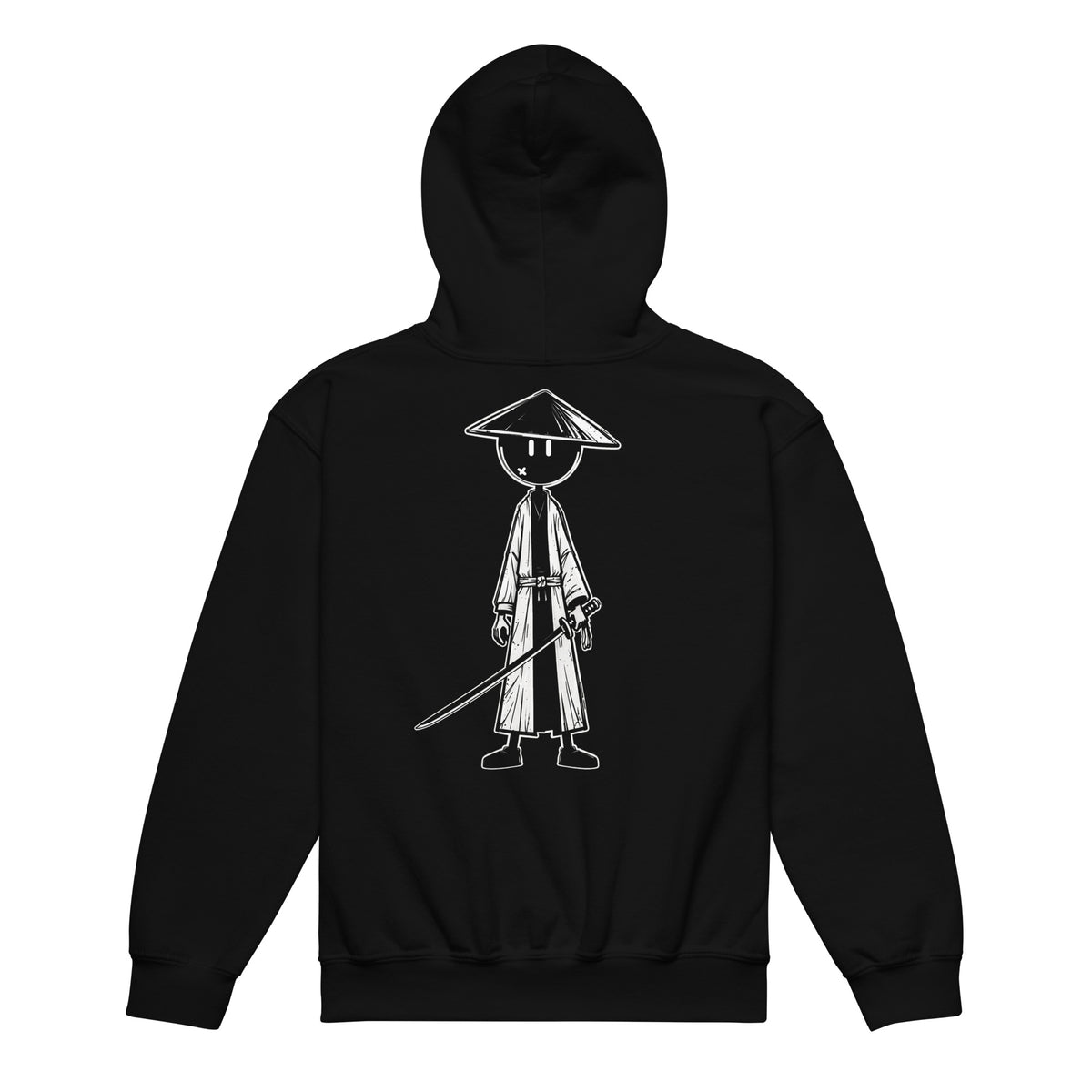 Youth heavy blend hoodie Samouraï — Noir