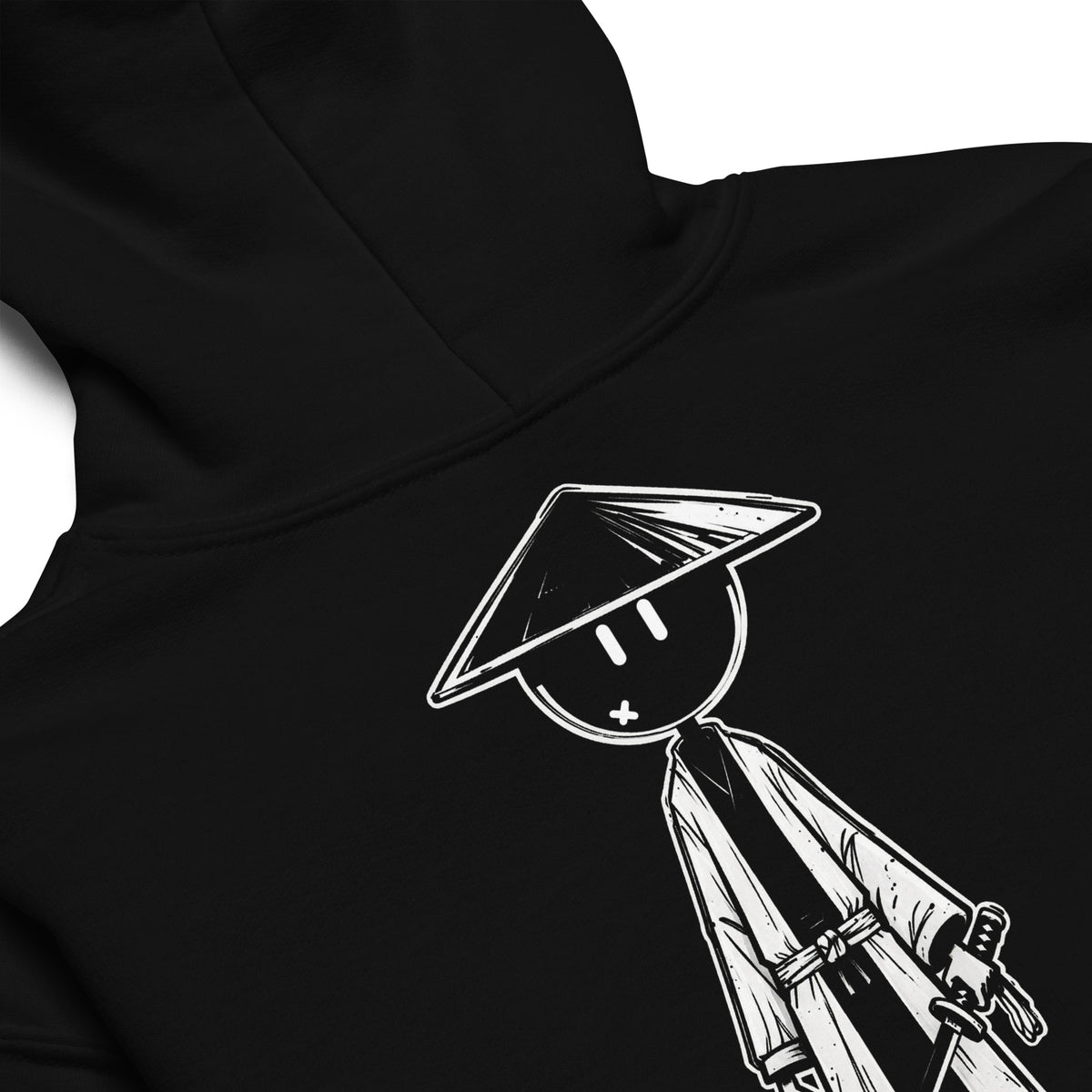 Youth heavy blend hoodie Samouraï — Noir
