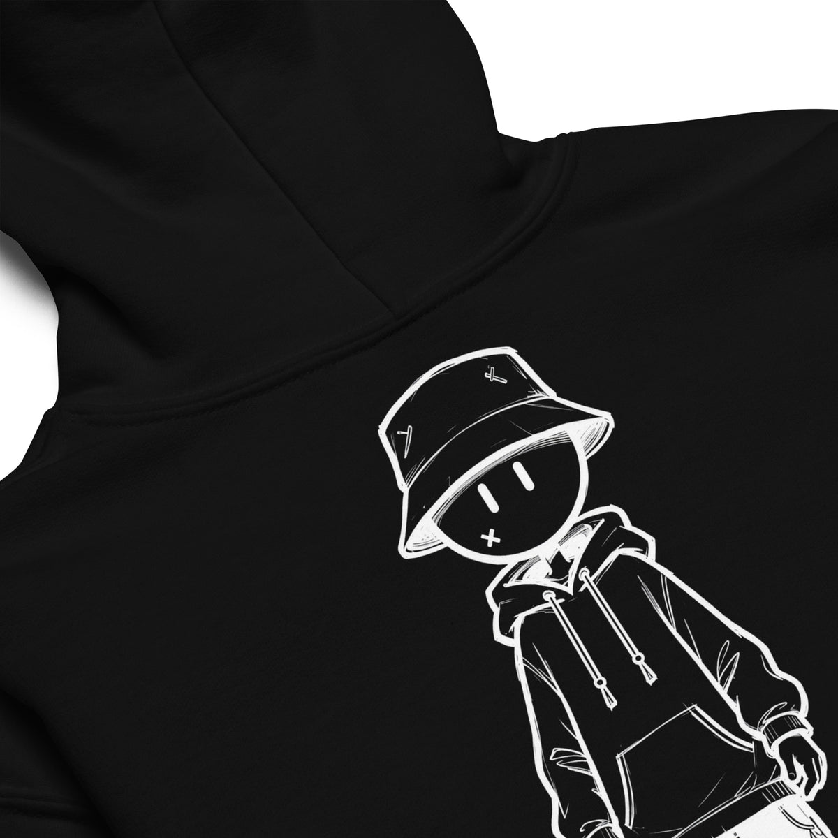 Youth heavy blend hoodie Chill — Noir