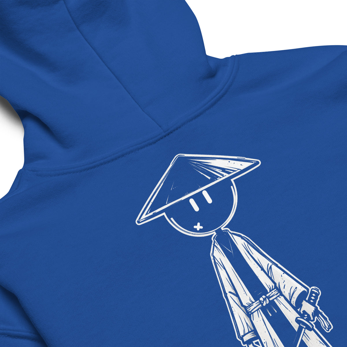Youth heavy blend hoodie Samouraï — Bleu Roi